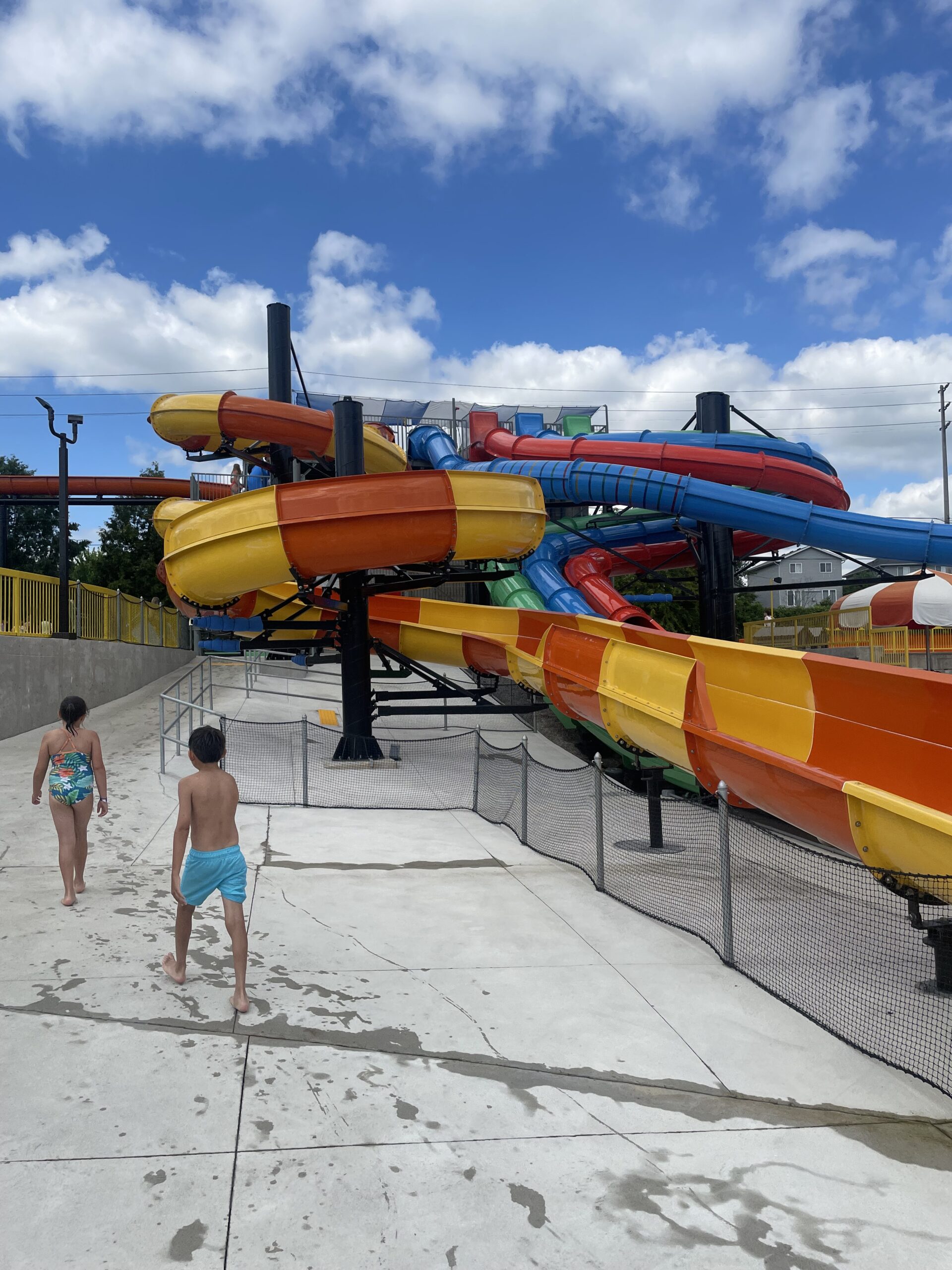 Waterpark adventures in the time of three